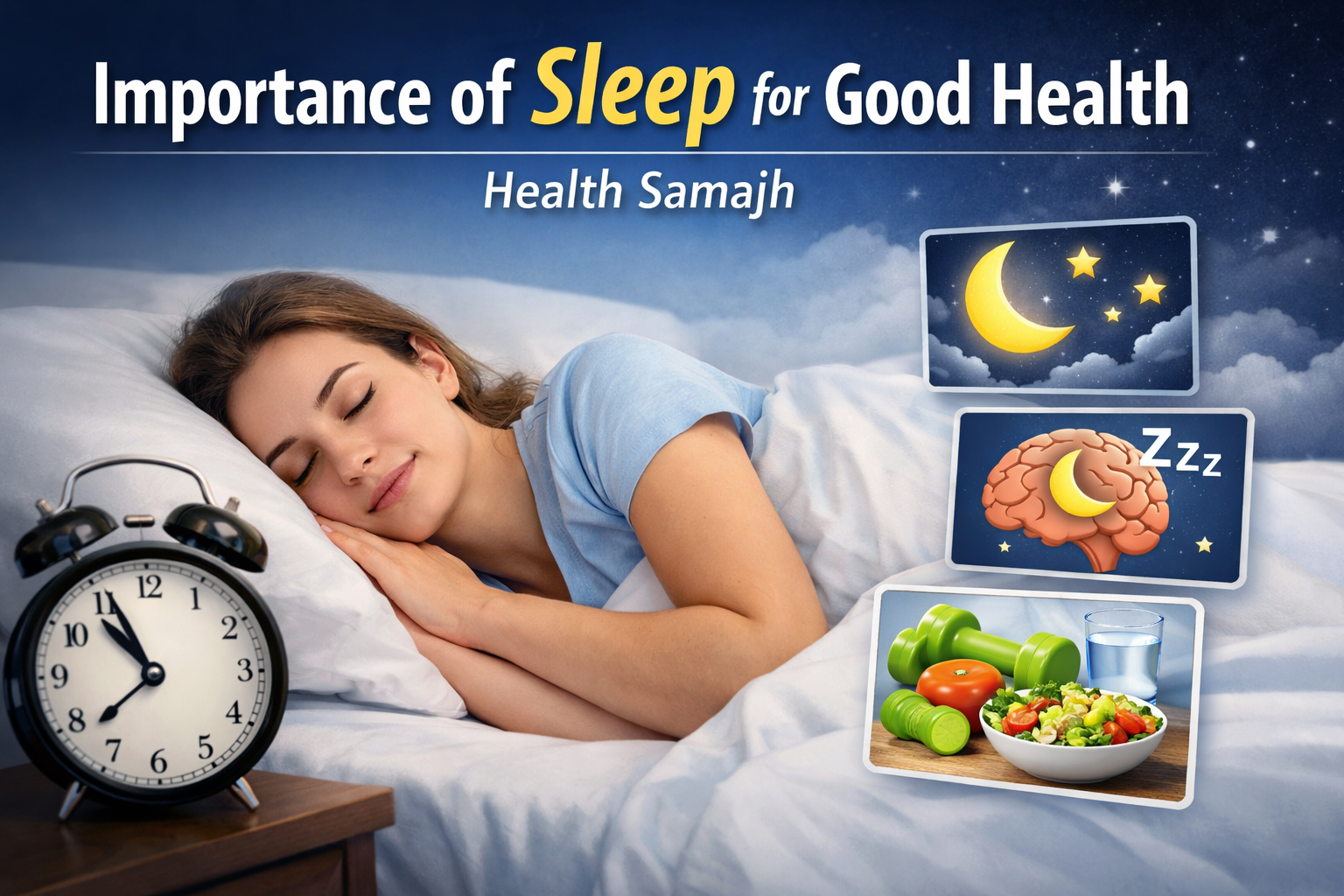 Importance of Sleep for Good Health | Health Samajh