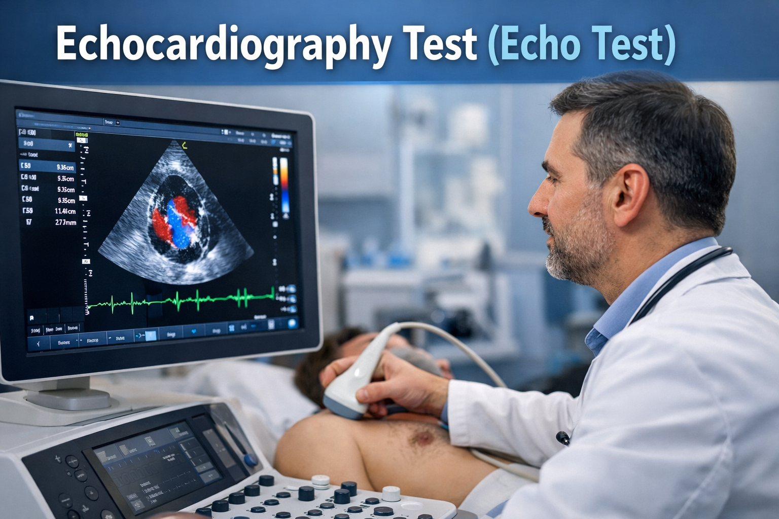 Echocardiography Test (Echo Test): Complete Guide, Procedure, Types, Results & Uses