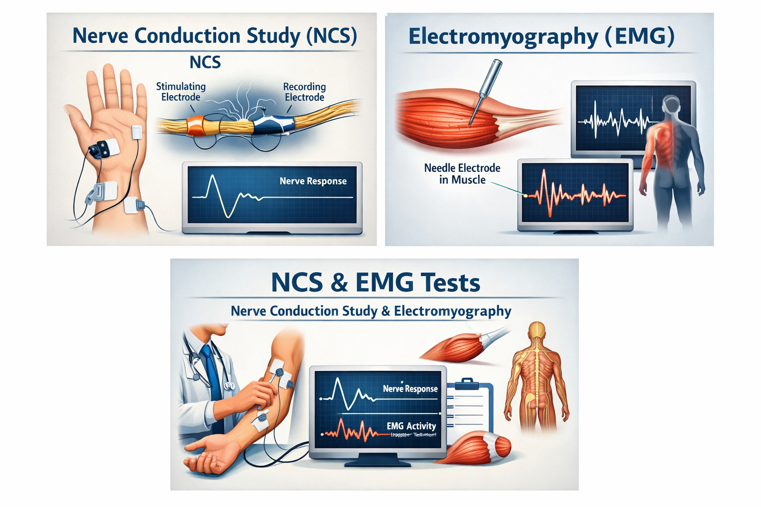 comprehensive information about the NCS/EMG test.